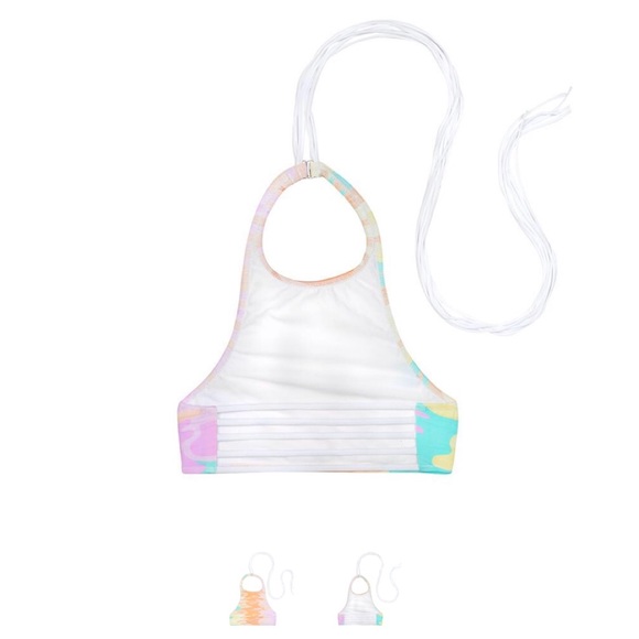 Awesome Belusso Revolve Rainbow Haltee style Camouflage Bikini. - Picture 3 of 9